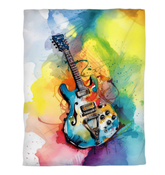 Melodious Mandolin Moods Duvet Cover